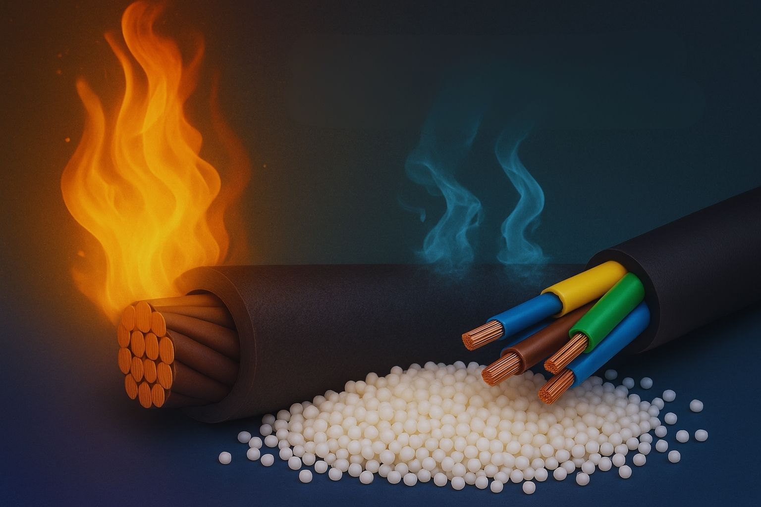 HFFR Compounds Compliant with EN 50306 Standard