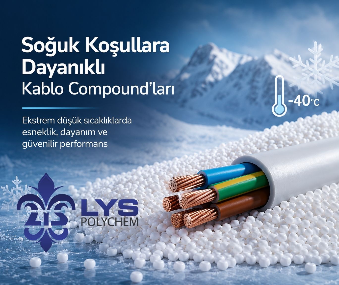 Soğuk Koşullara Dayanıklı Kablo Compound’ları: Teknik Rehber ve Uygulama Alanları