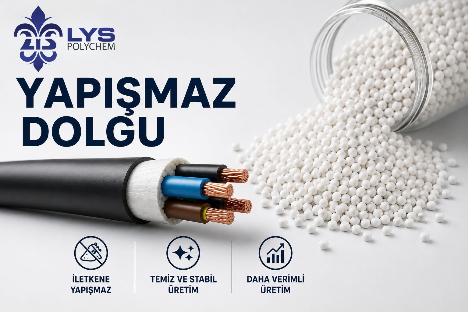 Yapışmaz Dolgu (Non-Stick Filler) Teknolojisi ile Kablo Üretiminde Maliyetleri Düşürün